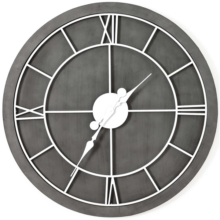 Williston Grey Wall Clock