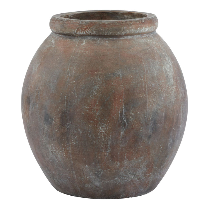 Siena Large Brown Jar Shaped Planter