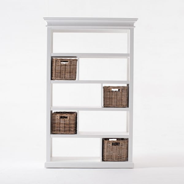 Halifax Room Divider with Basket Set