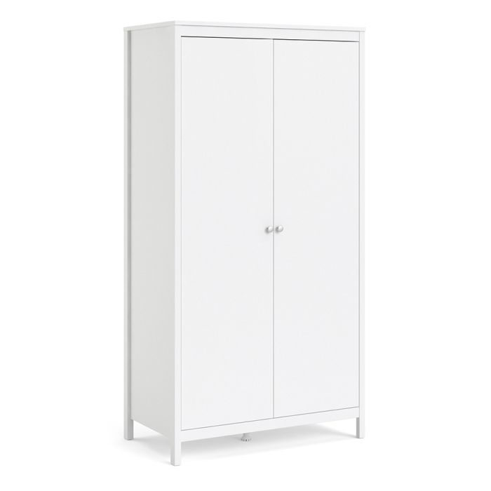 Madrid Wardrobe with 2 Doors in White