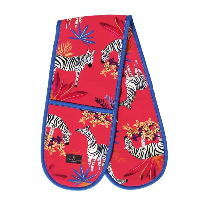 Tahiti Zebra Double Oven Glove by Sara Miller