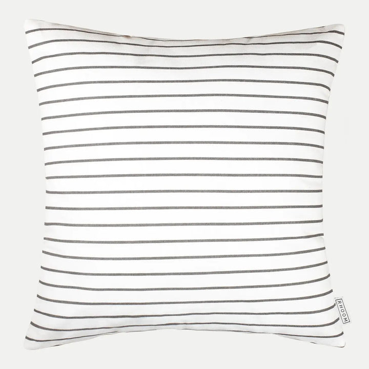 Striped Cushion Black and White Monochrome Stripes Cover Sofa Throw 45cm