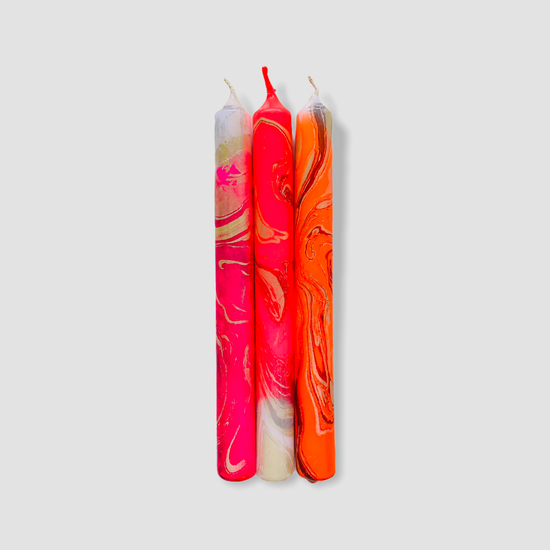 Set of 3 Dip Dye Marble by Pink  Stories