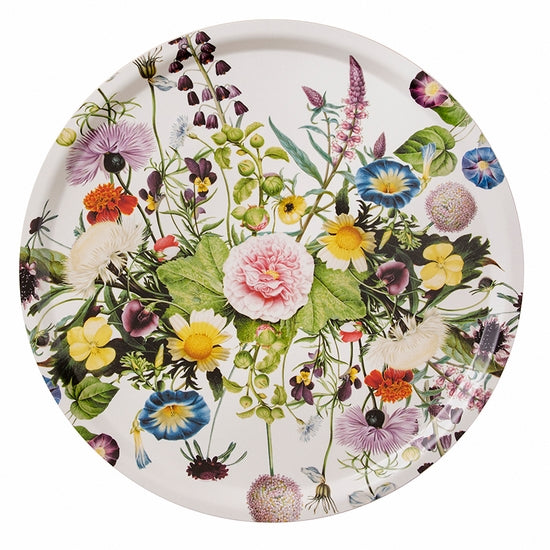 A Flower Garden servingtray Ø38-Made in Europe